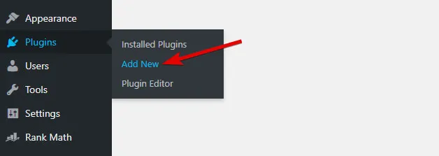 plugins add new to add the plugin